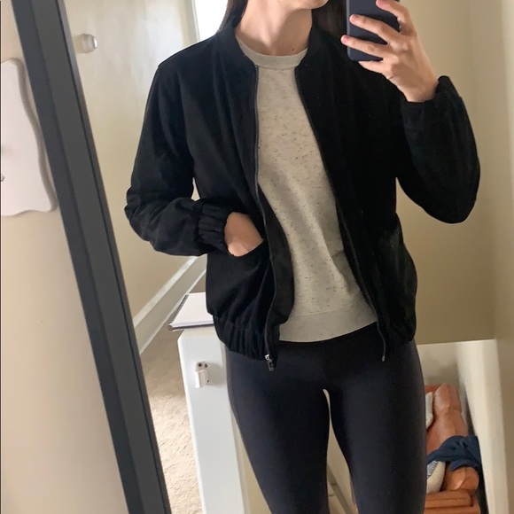 Suede Bomber Jacket - Picture 6 of 6